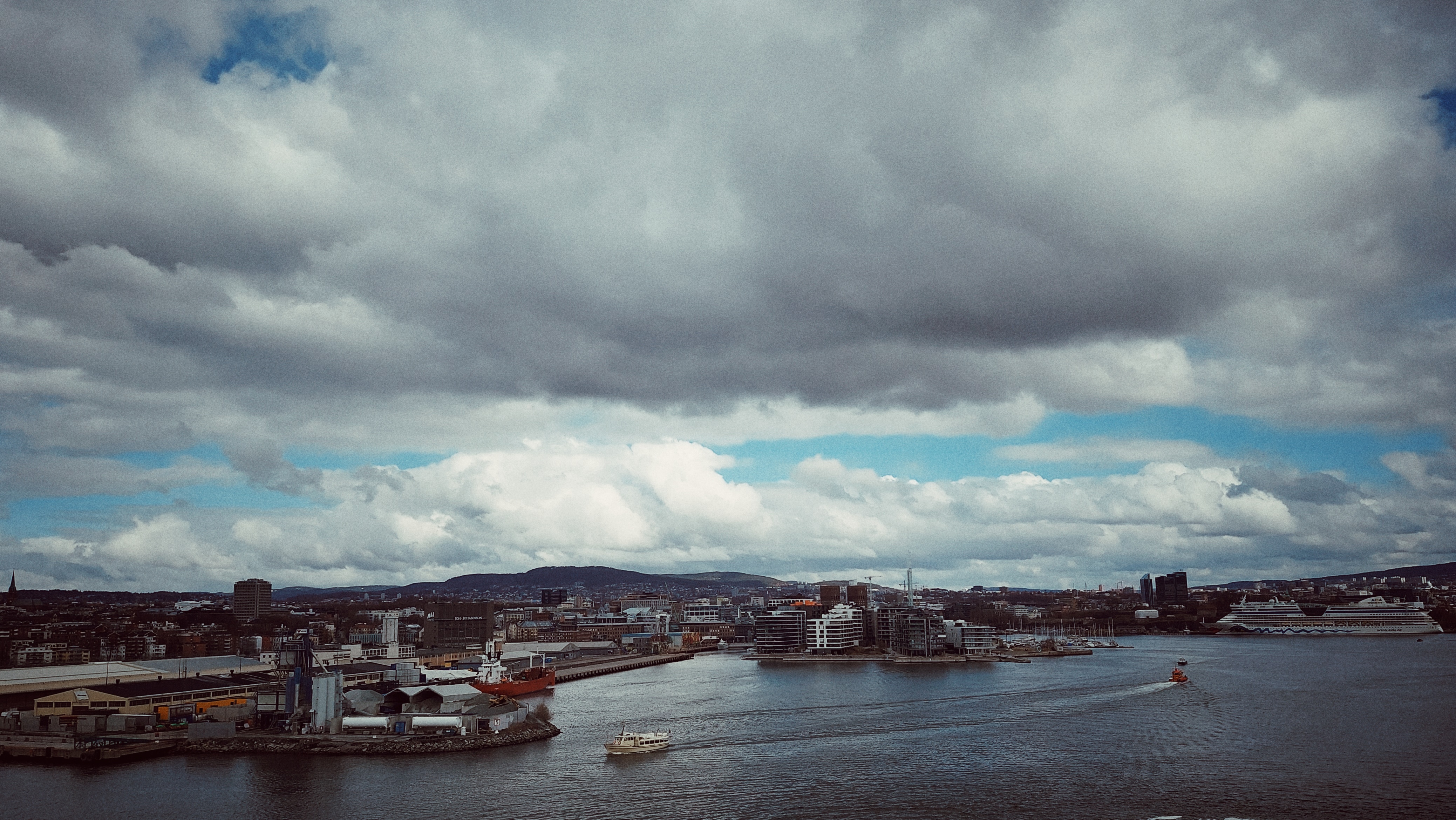 Blick über Oslo